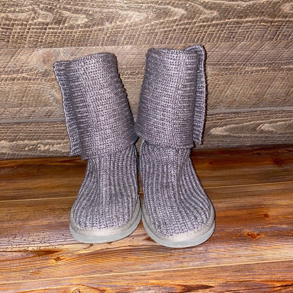 Grey Knit Ugg’s - Picture 2 of 6